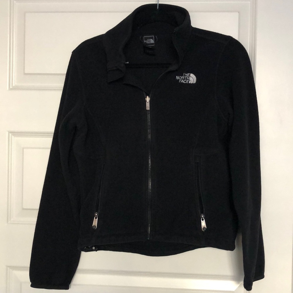 Black North Face Fleece Zip Up